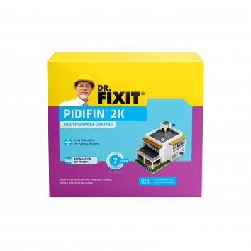 Dr. Fixit Pidifin 2K: Cementitious Coating